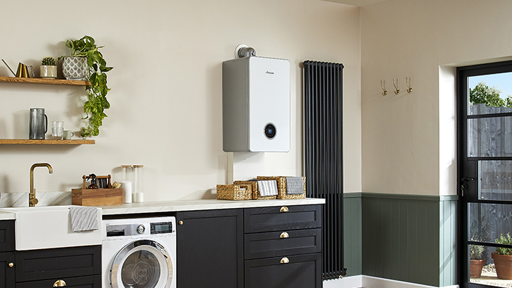 boiler in kitchen